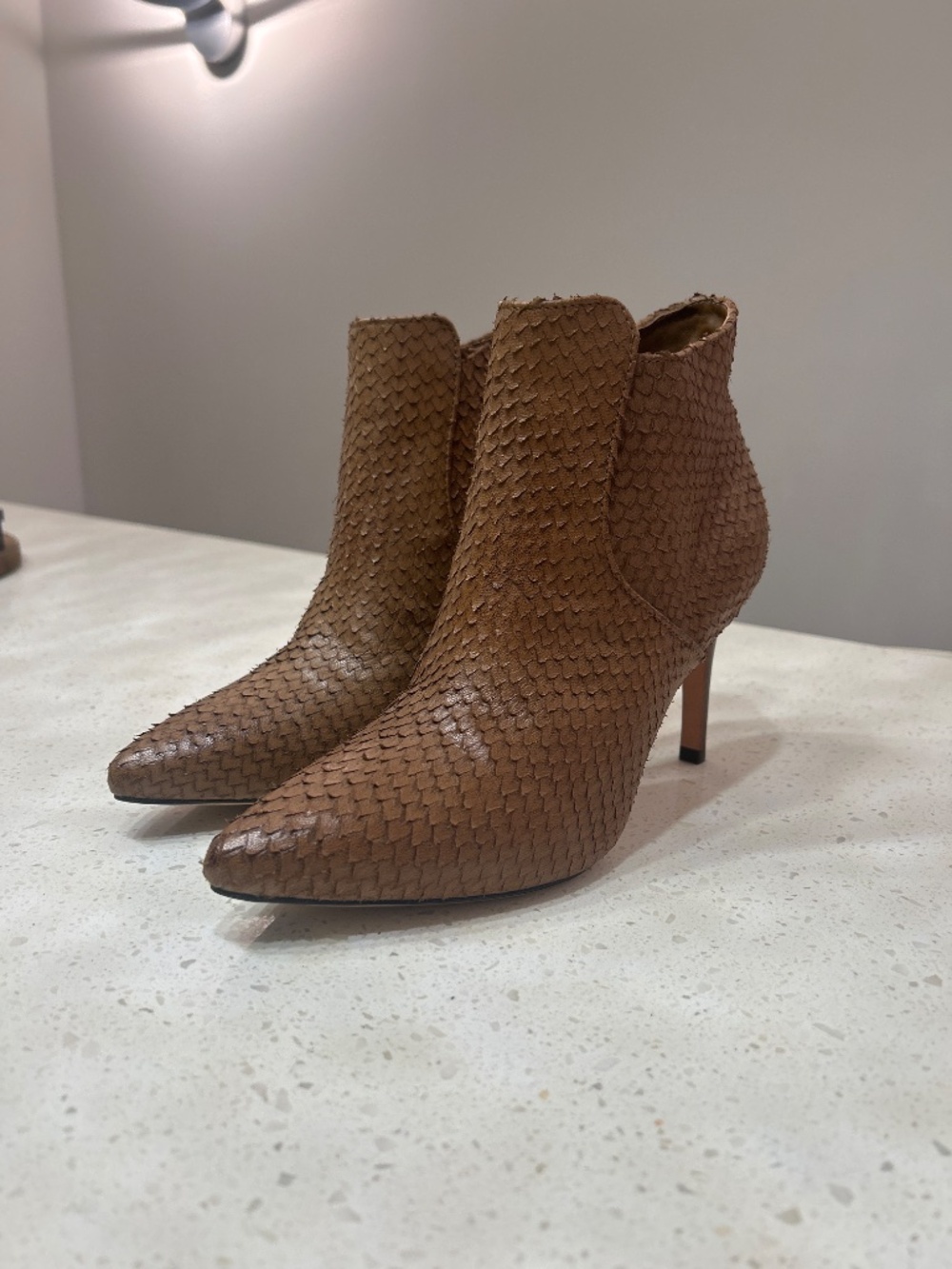 Tan Booties - Picture 2 of 2